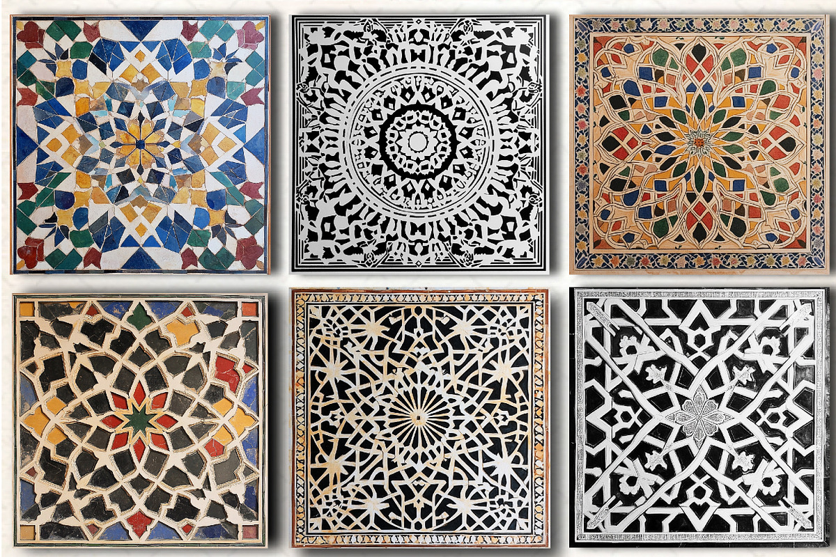 Sacred Geometry Alhambra Patterns, a Pattern Graphic by DreamCafeArt (Photo 4 of 5)