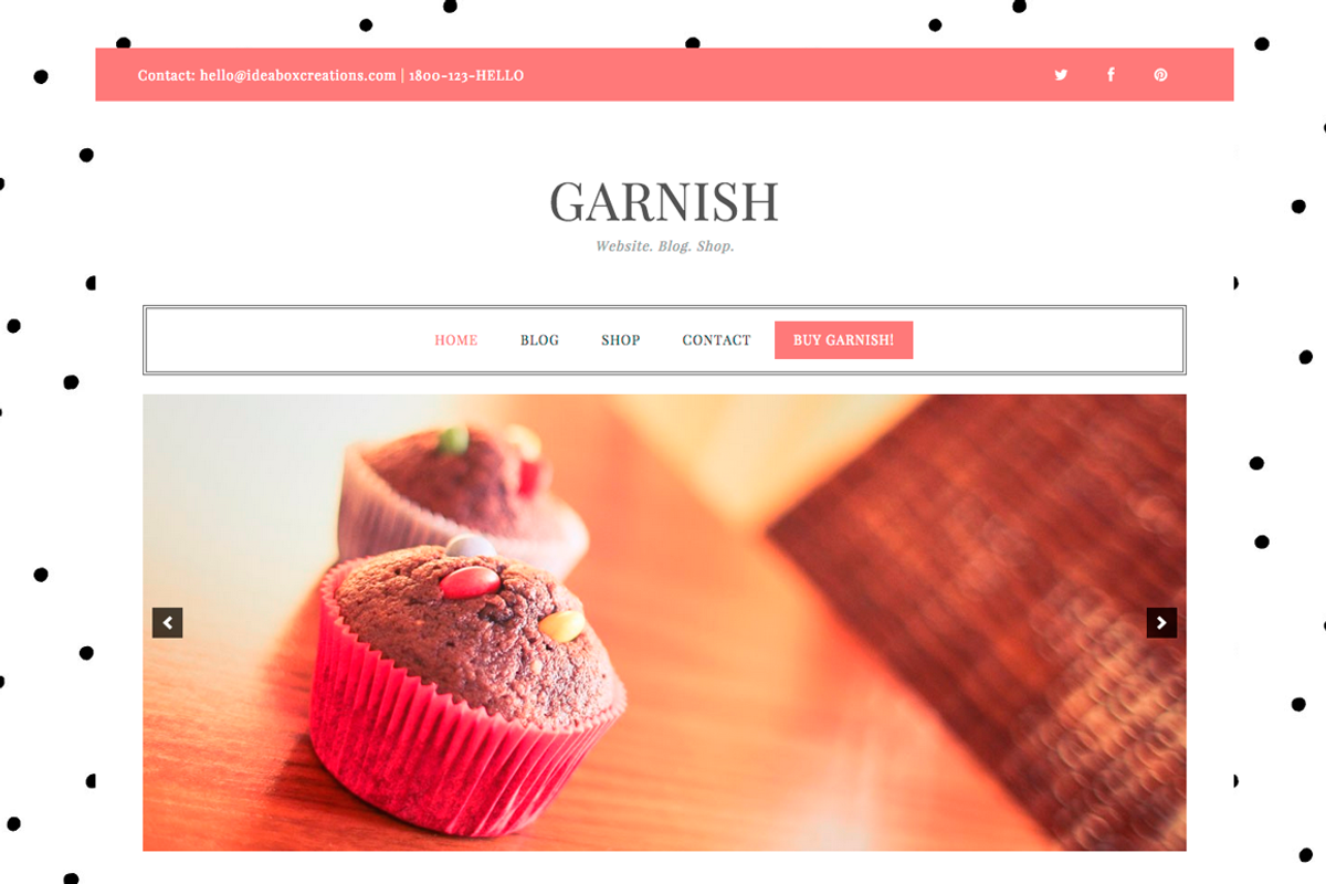 Garnish - WordPress Theme (30% OFF), a WordPress Template by IdeaBox Themes (Photo 3 of 5)