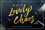 LovelyChaos Rough Brush Script, a Script Font by DoubleZ Studio (Thumbnail 2 of 11)