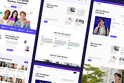 Welearn - Online Course Website, a Landing Page Template by SLAB! Design (Thumbnail 4 of 5)