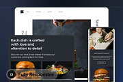 Restoo - Restaurant UI Kit, an UI Kit Template by hiddemaru (Thumbnail 4 of 8)