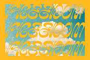 Amiza - Psychedelic Font, a Sans Serif Font by Zarma Type (Thumbnail 2 of 14)