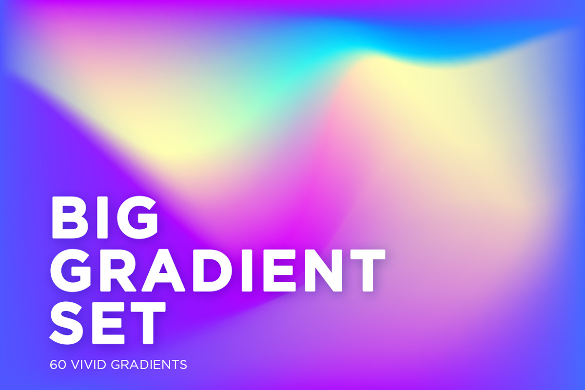 Big Gradient Set, a Texture Graphic by Olga Ryzychenko (Photo 1 of 11)