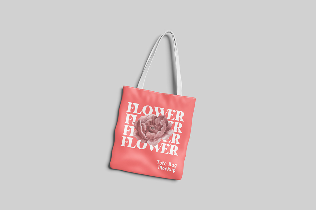 Tote Bag Mockup, a Household Mockup by seramoe (Photo 2 of 5)