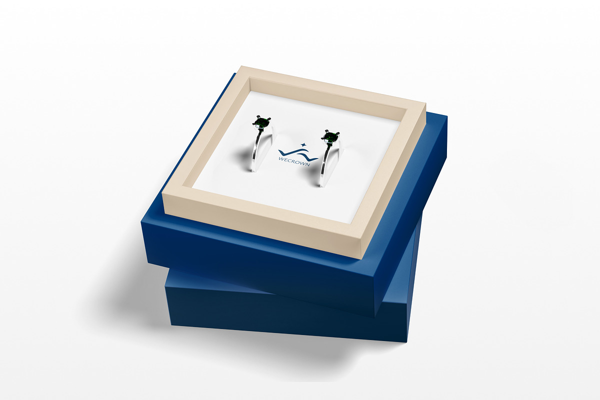 Jewellery Box Mockup, a Packaging Mockup by SLAB! Design (Photo 4 of 5)