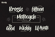 Blissfully – Brush Script Font, a Script Font by Gassstype (Thumbnail 8 of 8)