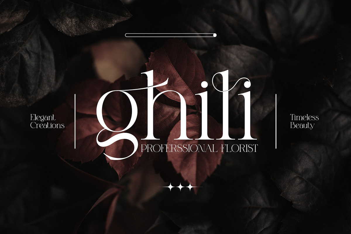 Nicken Modern Serif Typeface, a Serif Font by Alfinart (Photo 7 of 10)