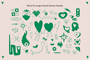 Imperfect Hearts: Hand Drawn Vectors, an Object Illustration by Pamcake (Thumbnail 3 of 8)