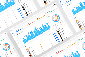 Statistic Dashboard UI Kit