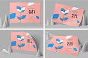 Landscape Paper Poster Mockups, an Advertising Mockup by megostudi0 (Thumbnail 1 of 6)