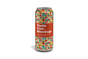 Soda Can Mockup, a Product Mockup by Mockupfit (Thumbnail 2 of 3)
