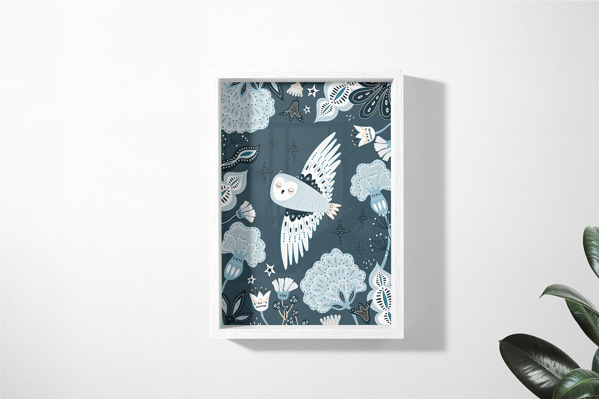 Mysterious Garden graphic collection, a Pattern Graphic by solmariart (Photo 10 of 10)