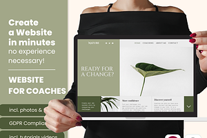 Minimalist Wordpress Theme Coach