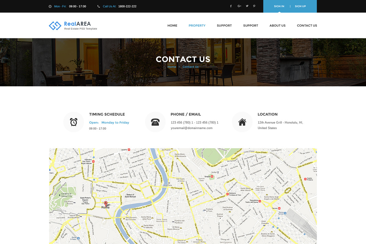 RealArea - Photoshop Template, a Websites & App Template by DigitalCenturySF (Photo 15 of 17)