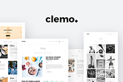 Clemo - Multipurpose PSD Template, a Websites & App Template by uispot (Thumbnail 1 of 10)