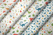 Cute Dinosaurs clipart bundle, an Illustration by ann_etc (Thumbnail 8 of 9)