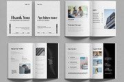 Modernist Architectural Portfolio, a Brochure Template by MightyDesign (Thumbnail 2 of 6)