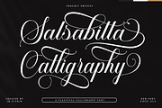 Salsabilla Calligraphy, a Script Font by IM Studio (Thumbnail 1 of 8)