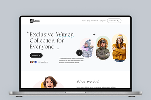 E-Commerce Landing Page Design