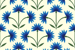 Cornflowers Pattern