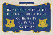 Mooners - Victorian Typeface, a Serif Font by Burntilldead (Thumbnail 5 of 11)