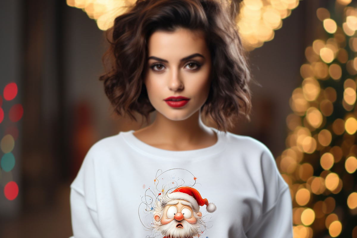 SUPER QUIRKY CHRISTMAS CLIPART PACK, a Person Illustration by Daring Digies (Photo 8 of 9)