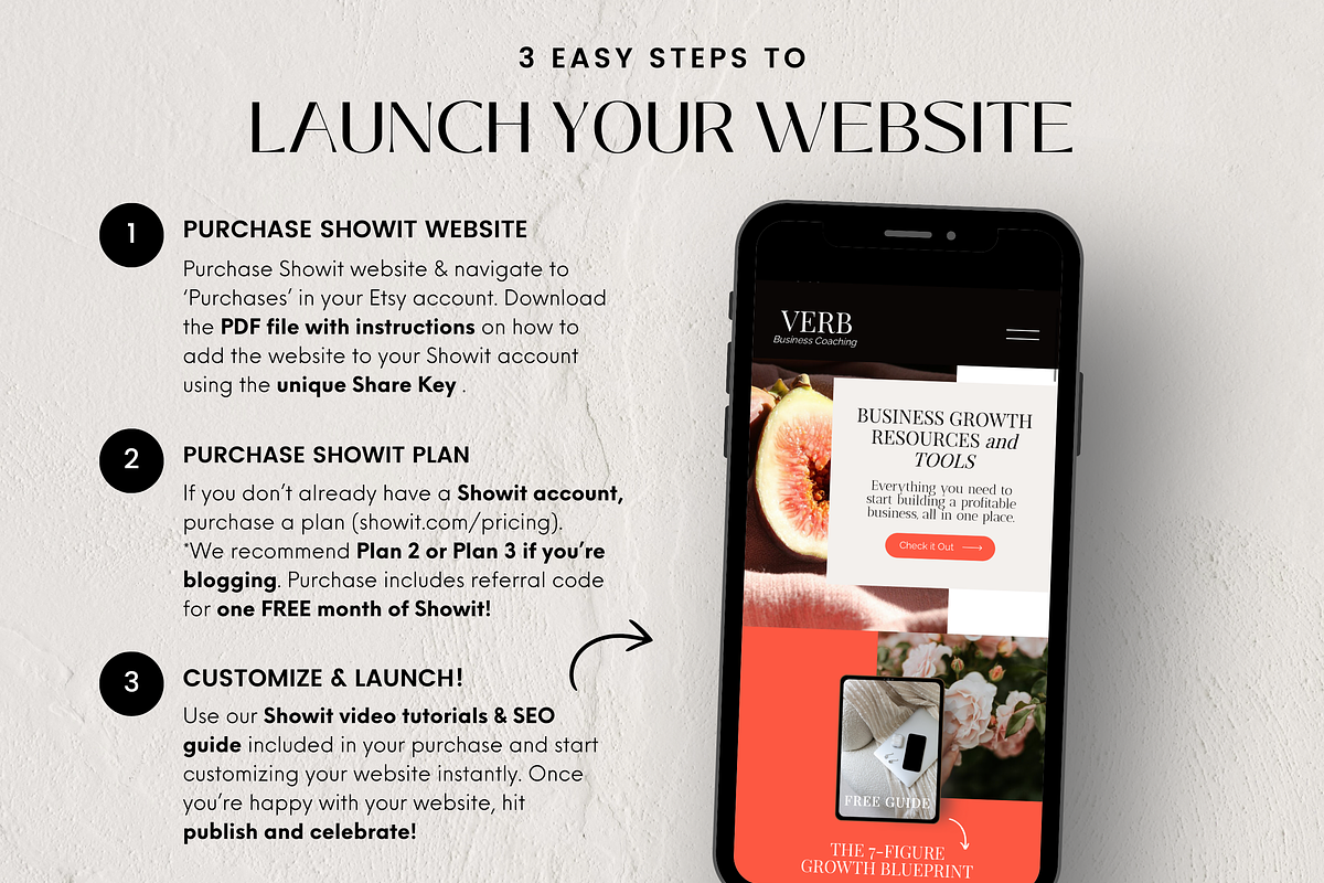 Showit Website Template Coach/Course, a Squarespace Template by Warmsoulgallery (Photo 10 of 10)