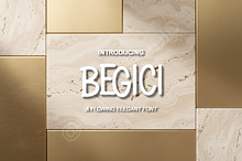 Begici - Elegant Modern Serif Typefa