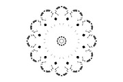 Modern Black and White Mandala Pack, a Decorative Illustration by NJ Himel (Thumbnail 96 of 101)