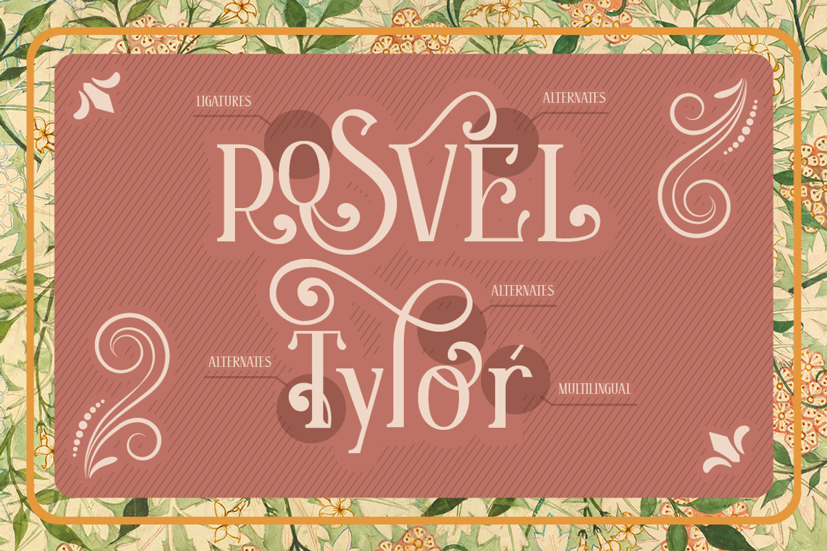 Roseva, a Serif Font by kerismaker (Photo 7 of 12)