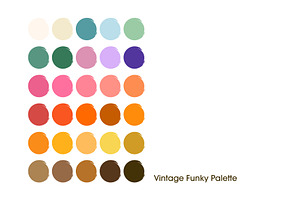 Vintage Funky Palette