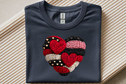 Faux Yarn Valentine Day Clipart, an Illustration by SinaCreation (Thumbnail 6 of 11)