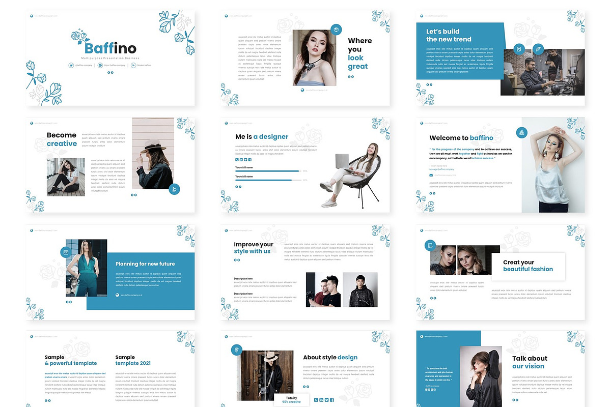 Baffino - Google Slides Template, a Presentation Template by inspirasign (Photo 2 of 4)