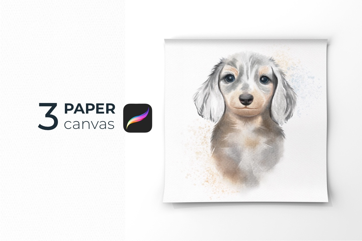 Digital realistic watercolor brushes, a Brush Add-On by tetiartline (Photo 7 of 7)