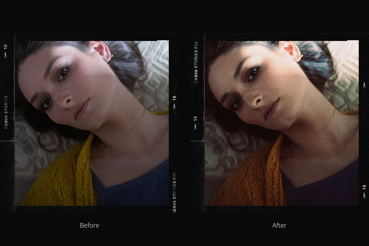 10 Grainy Portrait Lightroom Presets, a Preset Add-On by Cam' Studio (Photo 5 of 12)