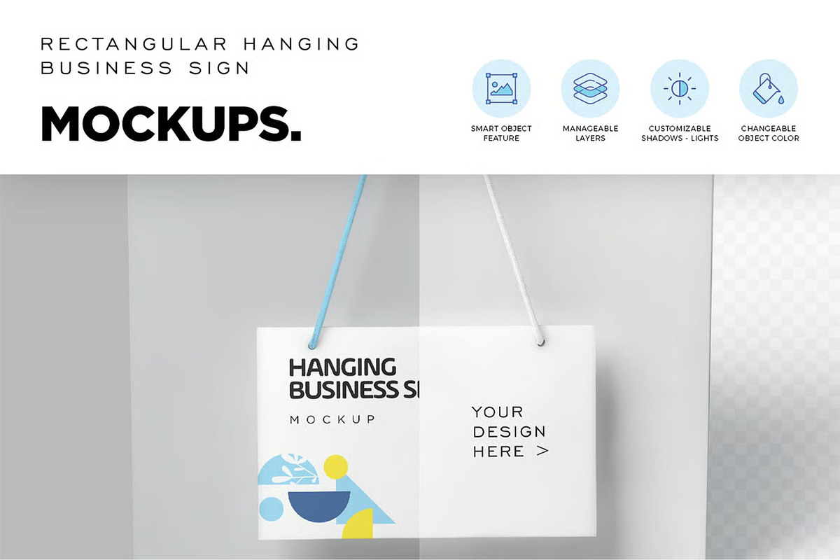 Business Signage Mockup, an Advertising Mockup by megostudi0 (Photo 6 of 6)