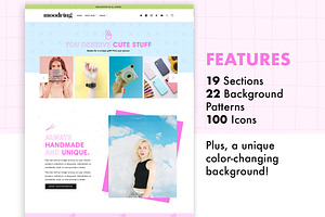 Moodring: Cute Shopify Theme