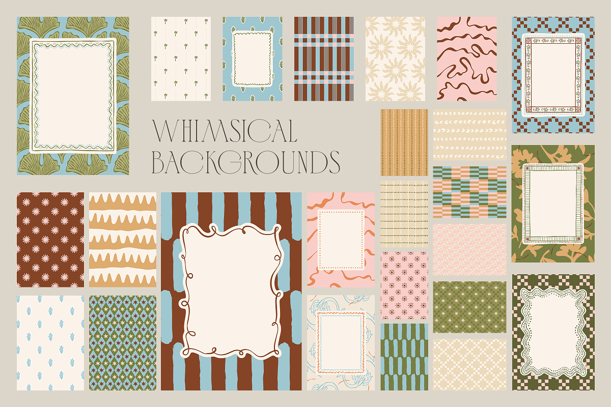Summer Frames and Backgrounds, an Object Graphic by DesignThatMatters (Photo 8 of 10)