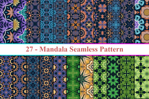 Mandala Seamless Background, a Pattern Graphic by Digital Studio