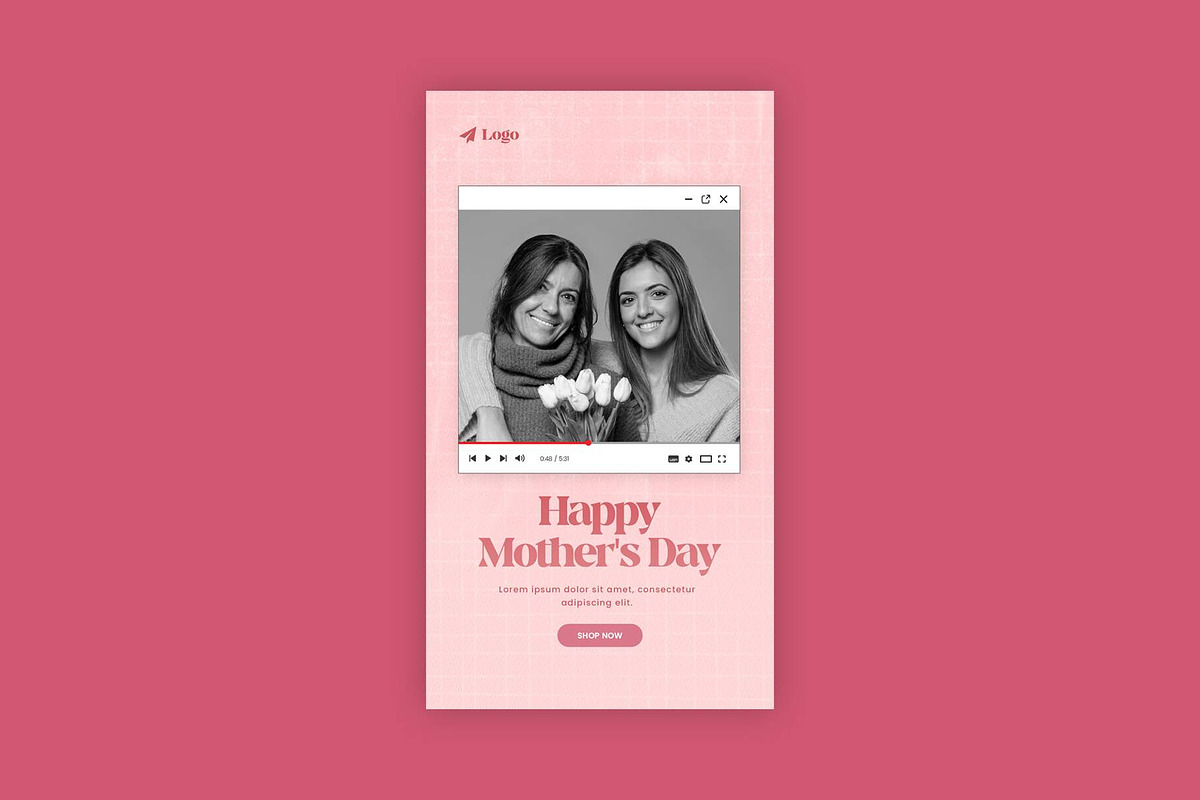 Mother's Day Instagram Bundle, a Social Media Template by Saman Osama (Photo 3 of 3)