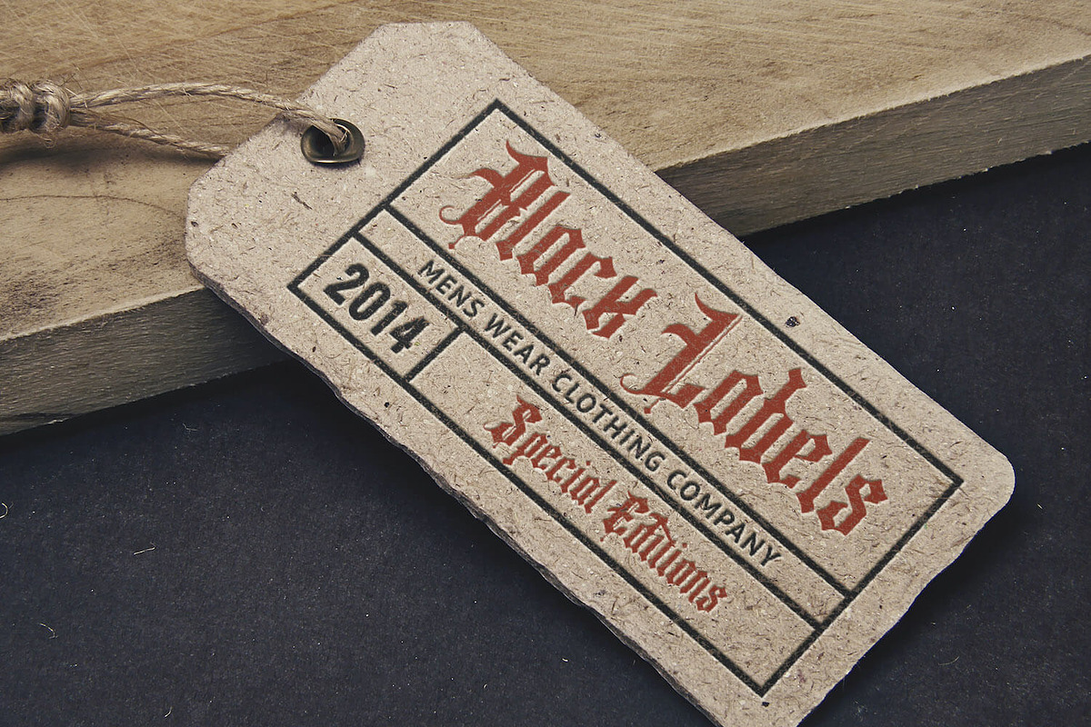 Fancy Quisley - Blackletter Font, a Blackletter Font by StringLabs (Photo 3 of 11)