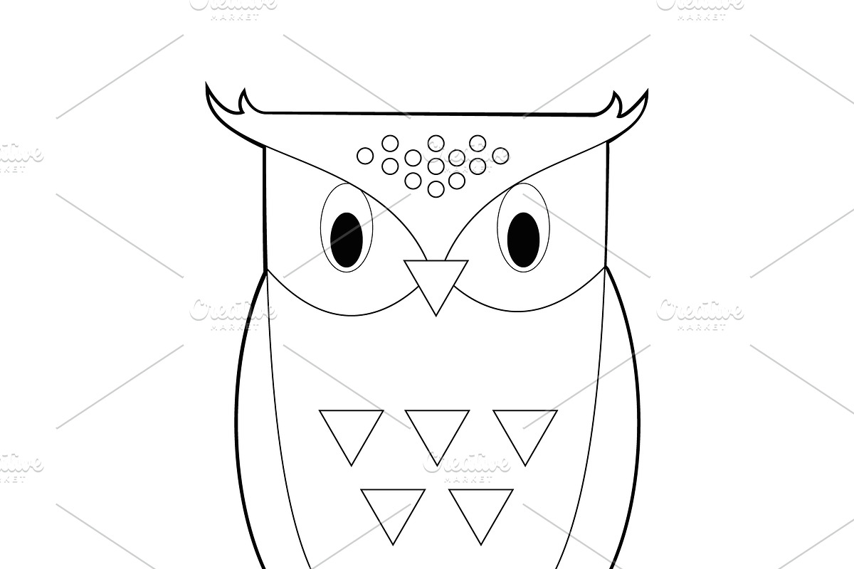 72x Animal Drawings for Coloring, an Animal Illustration by asantosg (Photo 3 of 6)
