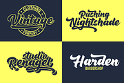 Rushing Nightshade, a Script Font by figuree studio (Thumbnail 5 of 11)
