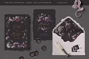 Nocturne - a dark floral collection, a Graphic by Anja Kaiser (Thumbnail 5 of 13)