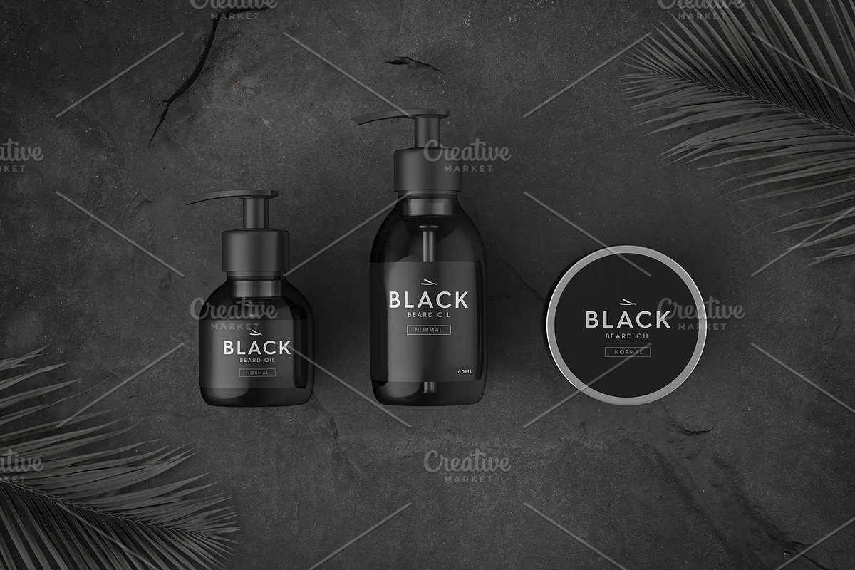 10 Realistic Beard Oil Mockup, a Packaging Mockup by Grand Design (Photo 2 of 6)