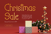 Christmas Winterfall, a Serif Font by QR Design Studio (Thumbnail 2 of 9)