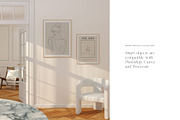 JAPANDI Minimalist Frame Mockup, a Household Mockup by Muse Mockups (Thumbnail 13 of 20)