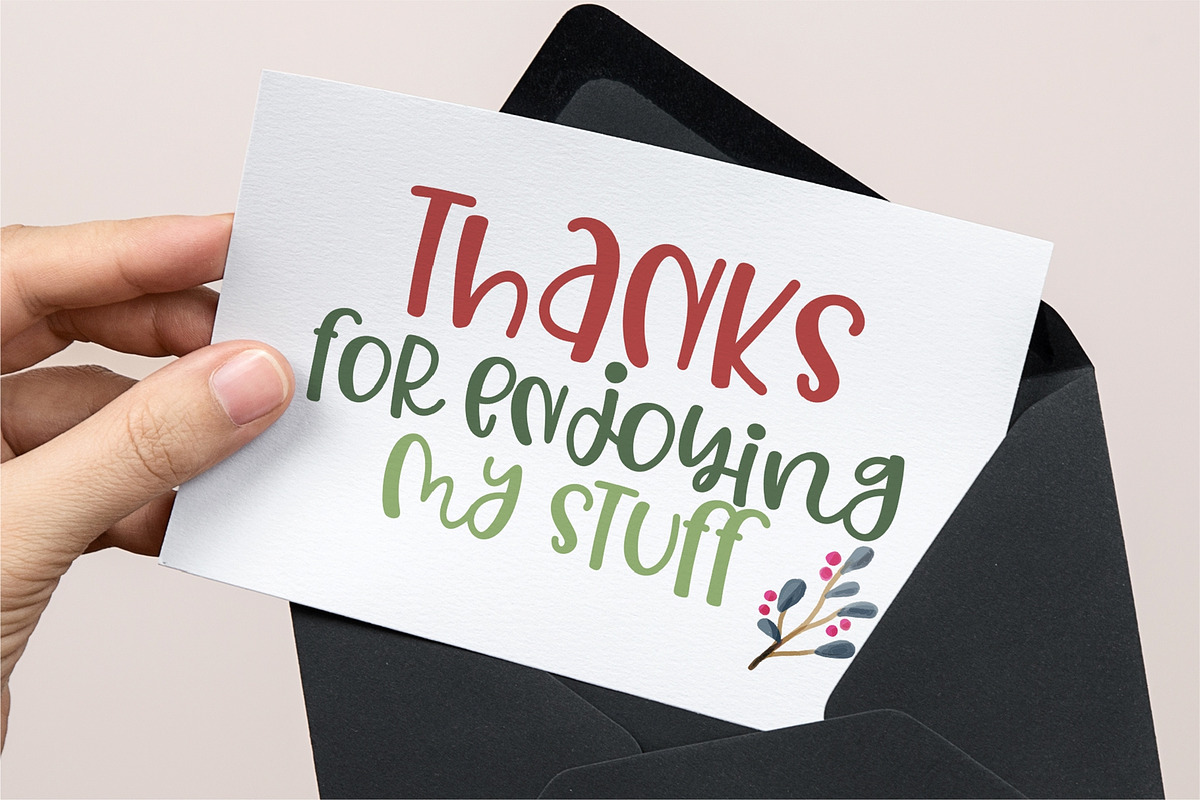 Christmas Memories-Handwritten font, a Handwritten Font by BitongType (Photo 9 of 10)
