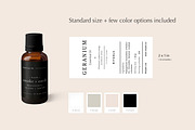 Cosmetic Label Bundle • Geranium, a Print Template by Sjá Agency (Thumbnail 14 of 19)