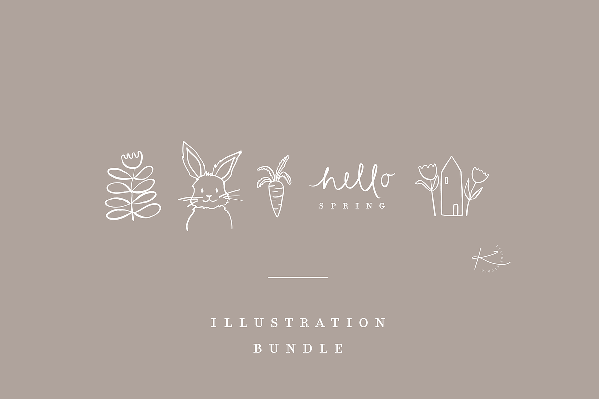 EASTER BUNDLE / illustration svg png, a Decorative Illustration by KruthDesign (Photo 5 of 7)